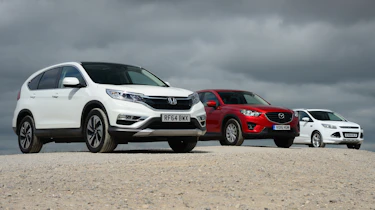 Honda CR-V vs Mazda CX-5 vs Ford Kuga - header