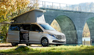 New 2022 Mercedes EQV electric campervan revealed