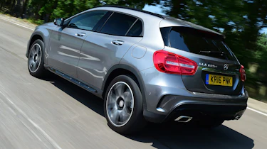 Mercedes GLA Mk1 used review - rear