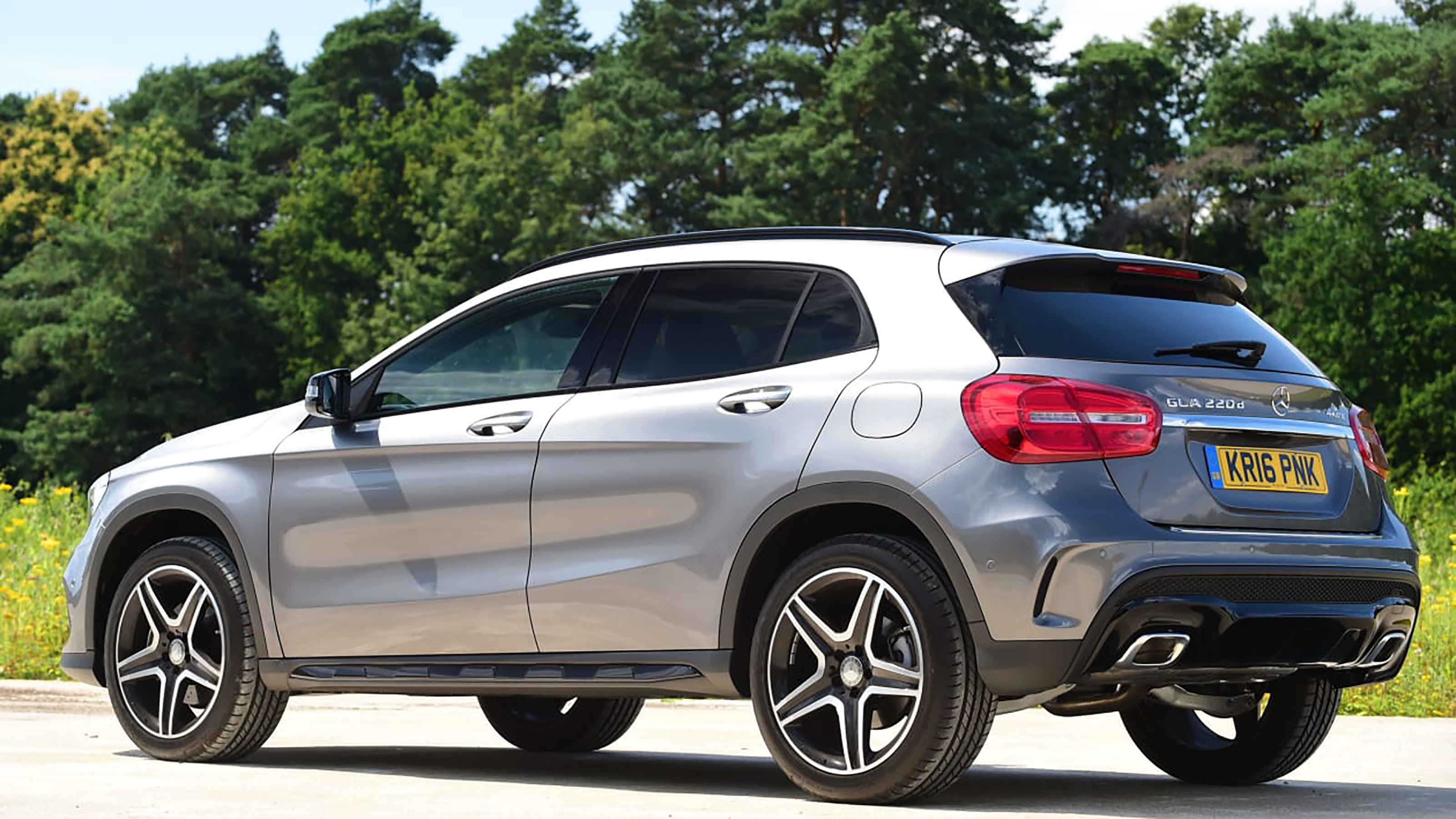 Mercedes GLA Mk1 used review - rear