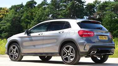 Mercedes GLA Mk1 used review - rear