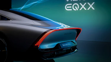 Mercedes Vision EQXX concept tail