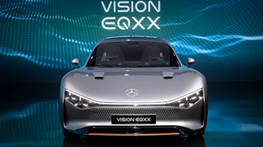 Mercedes Vision EQXX concept nose