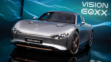 Mercedes Vision EQXX concept front