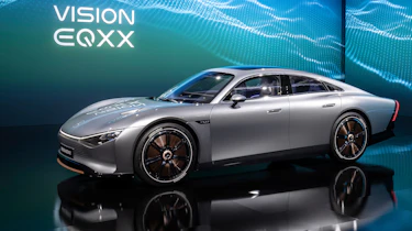Mercedes Vision EQXX concept front