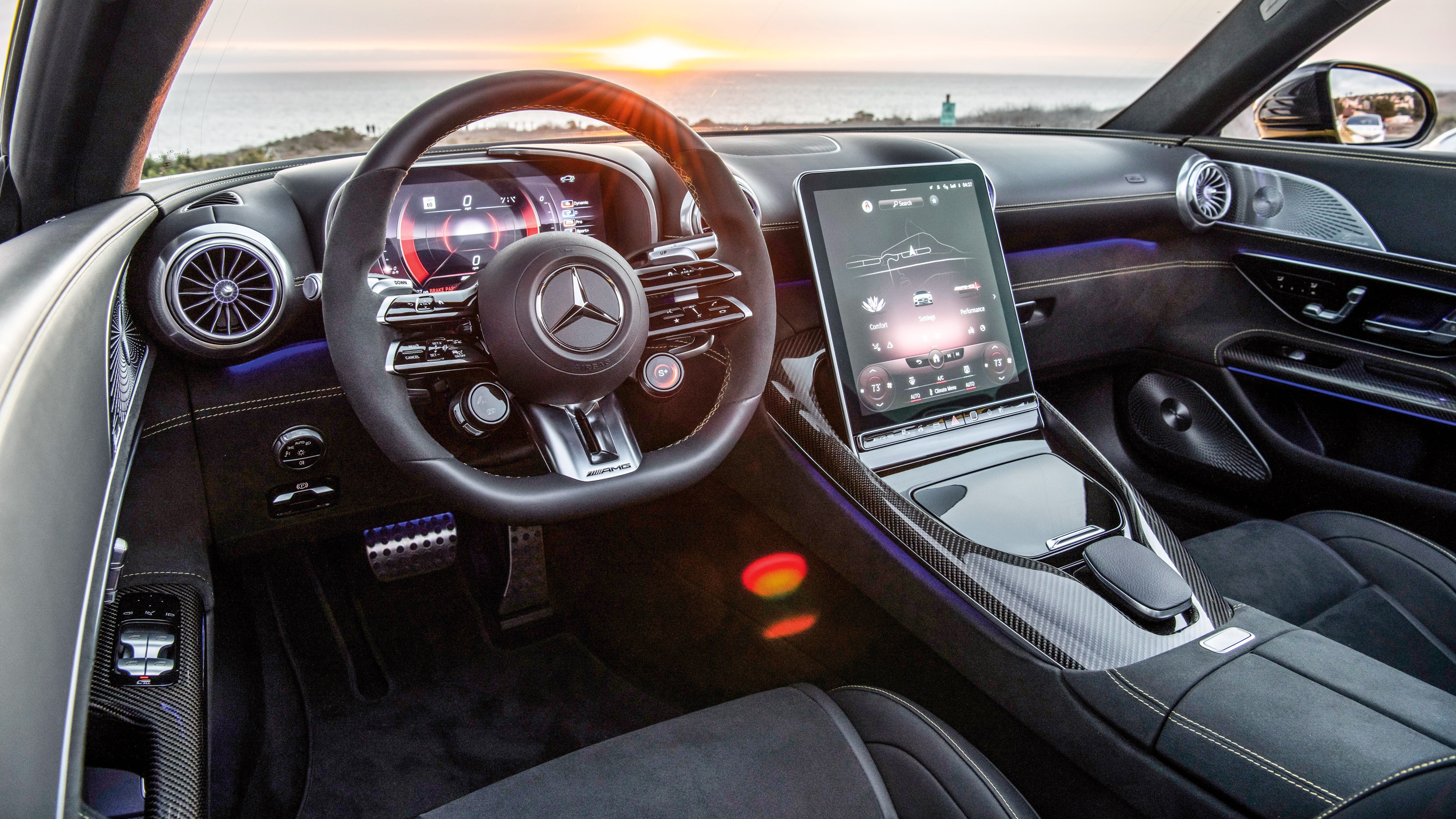 Mercedes SL interior