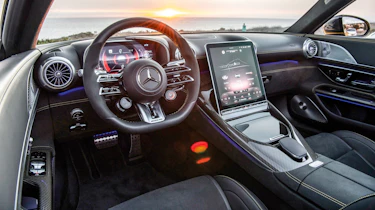 Mercedes SL interior