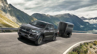 Toyota Hilux GR Sport pick up truck - towing
