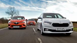 Skoda Fabia vs Renault Clio vs Vauxhall Corsa-e
