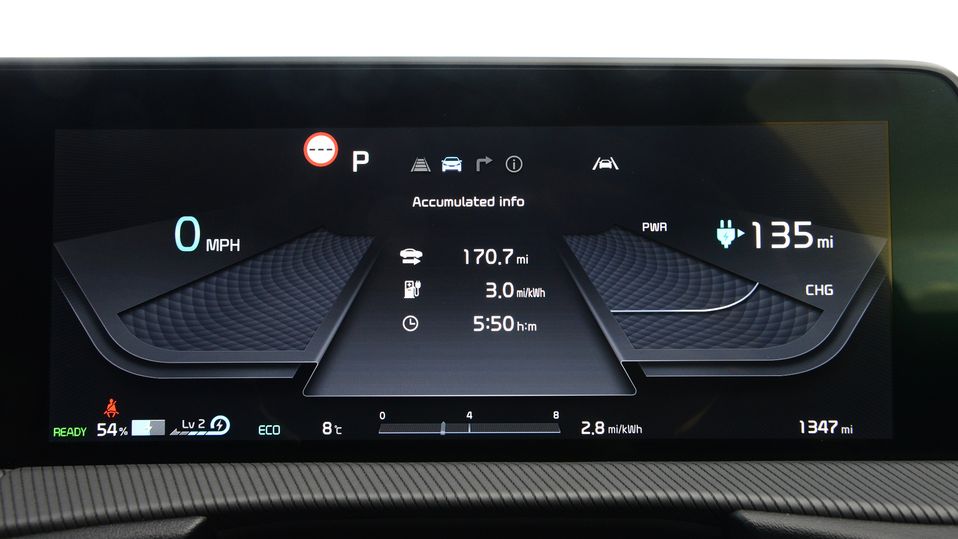 Kia EV6 - dials