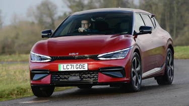 Kia EV6 - front cornering