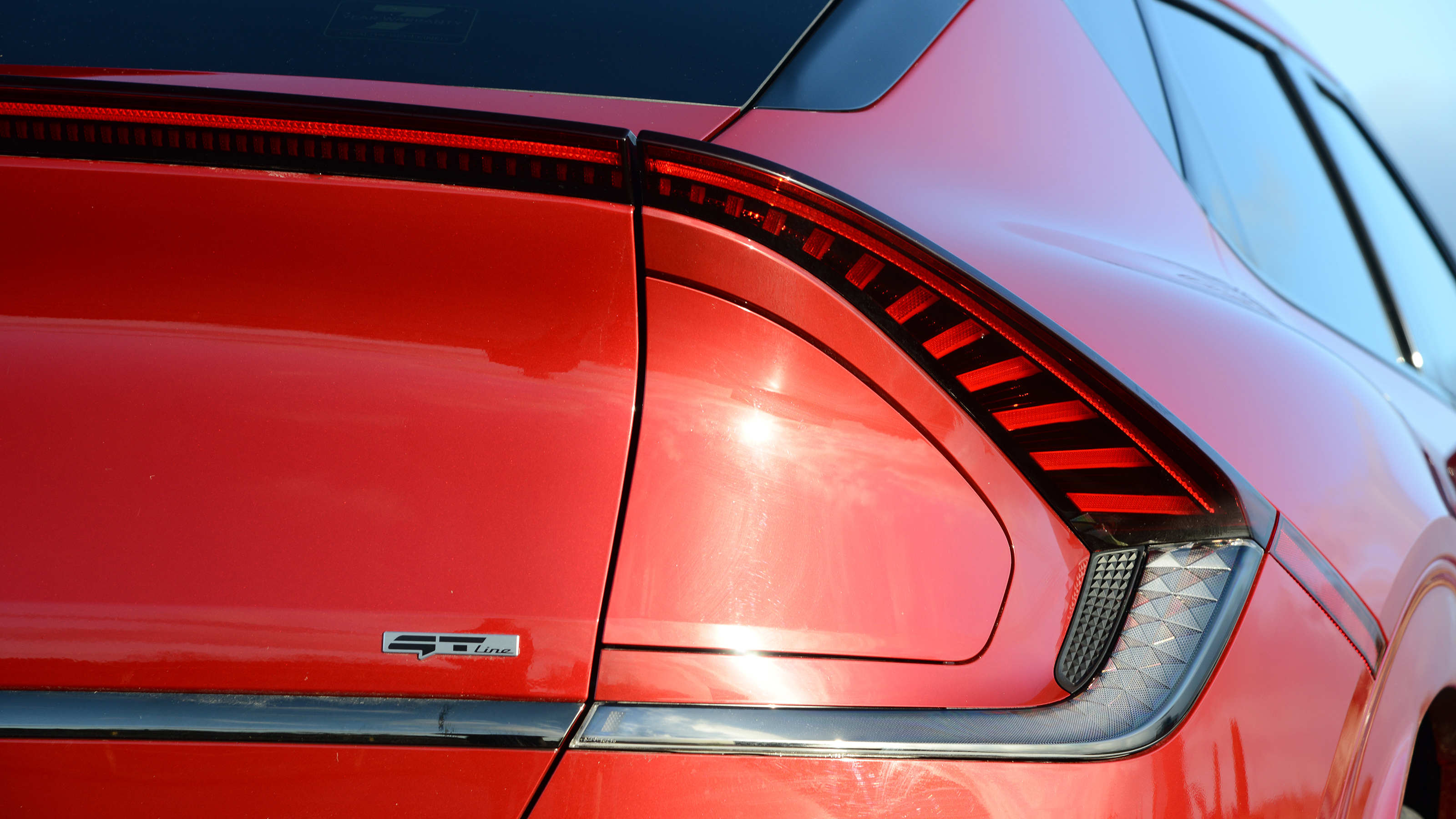 Kia EV6 - rear light