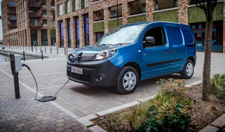 Renault Kangoo Z.E. charging