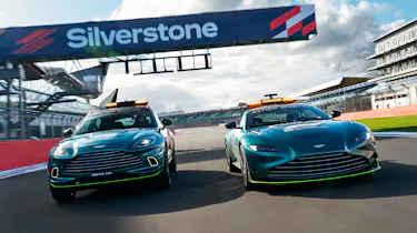 Aston Martin safety car