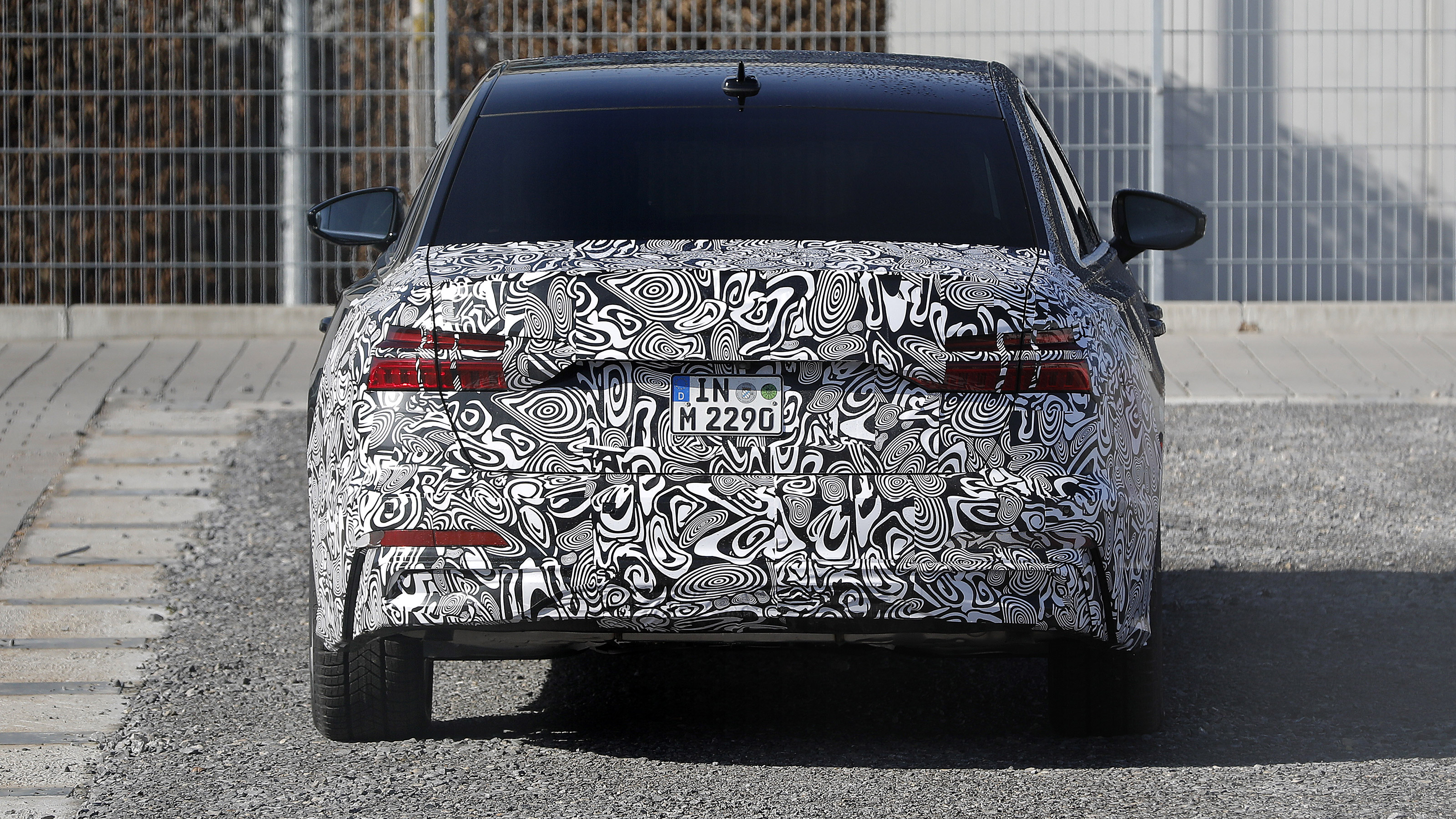 Audi A6 facelift - spyshot 10