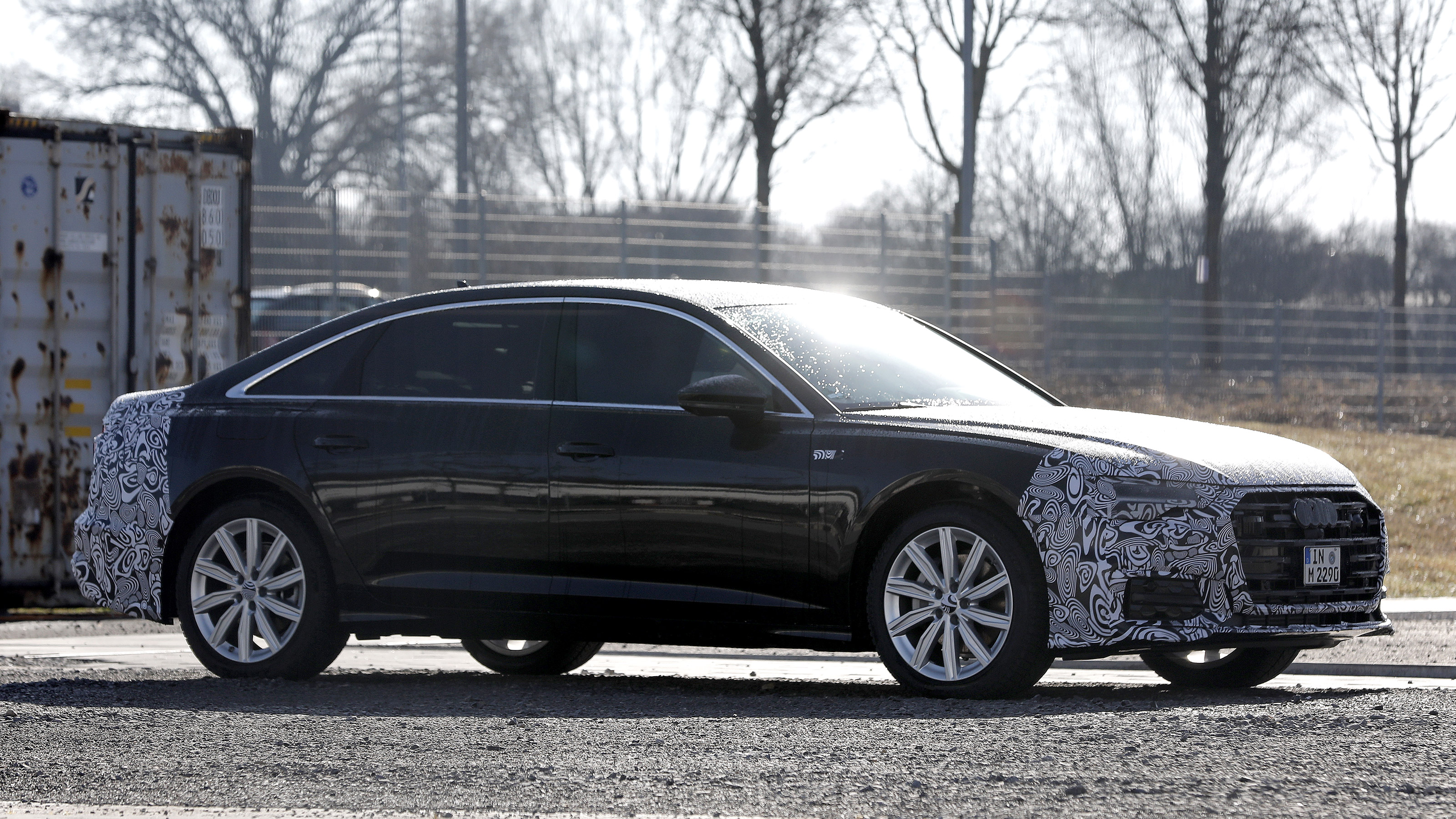 Audi A6 facelift - spyshot 5