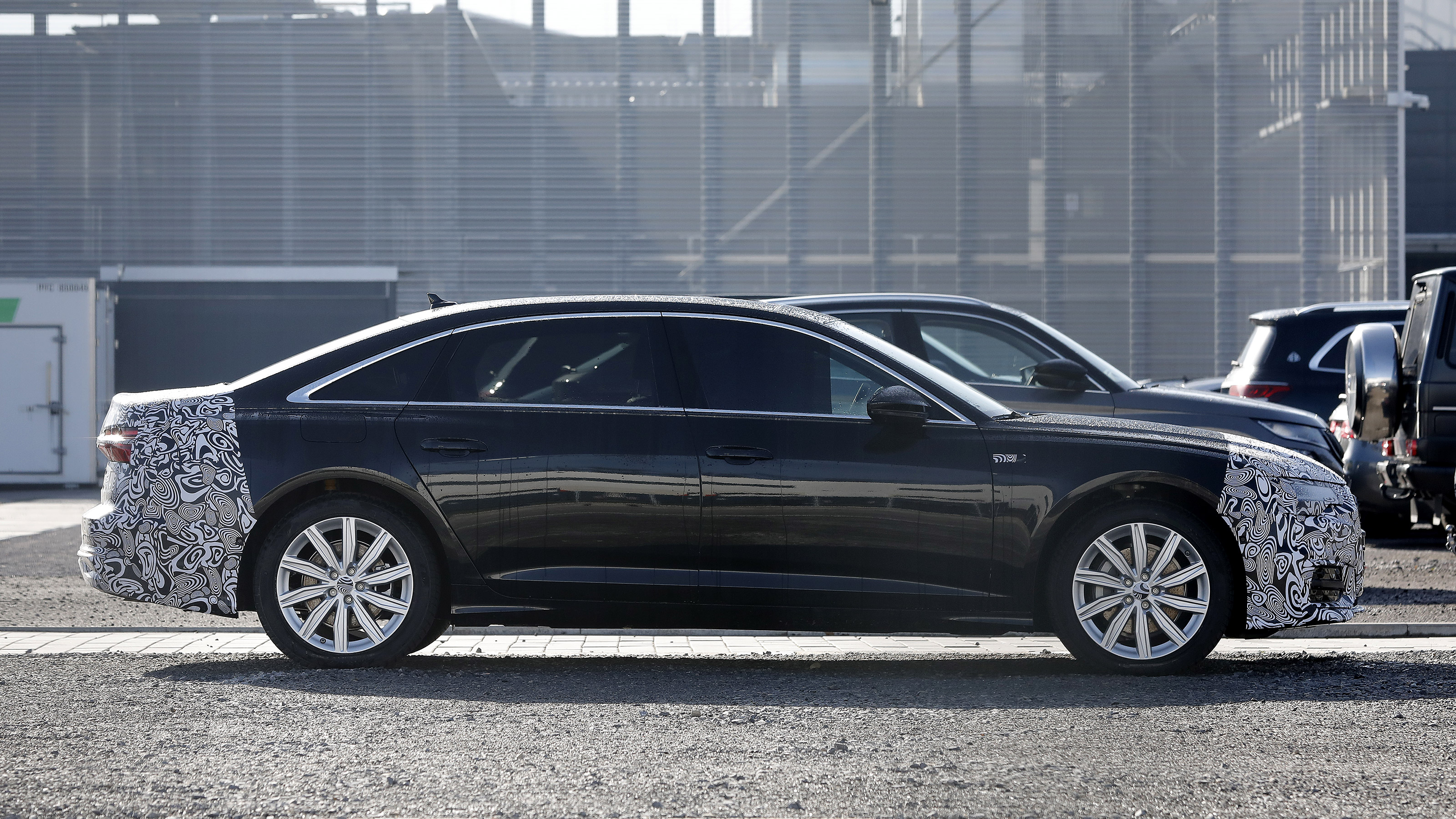 Audi A6 facelift - spyshot 6