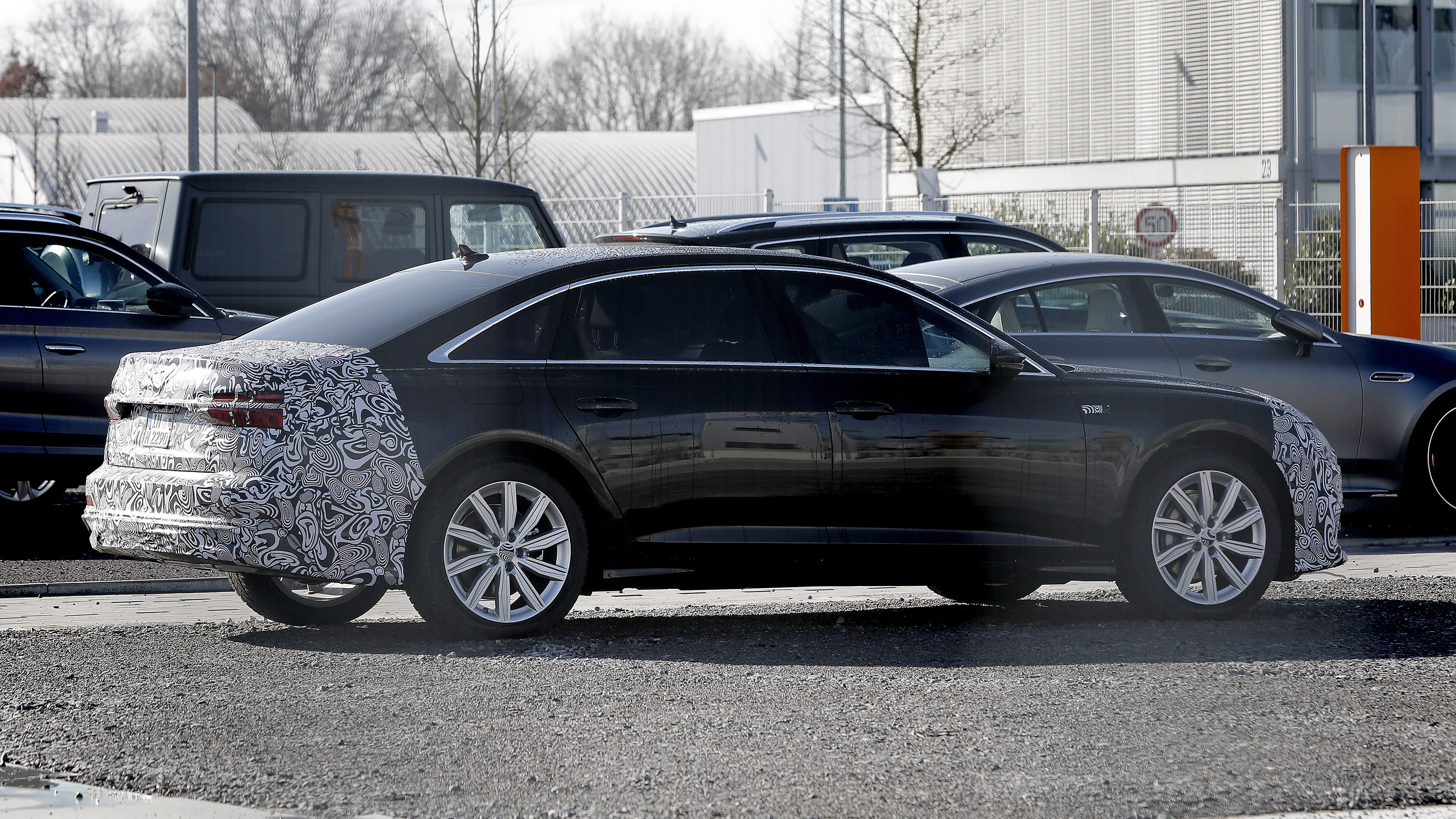 Audi A6 facelift - spyshot 7