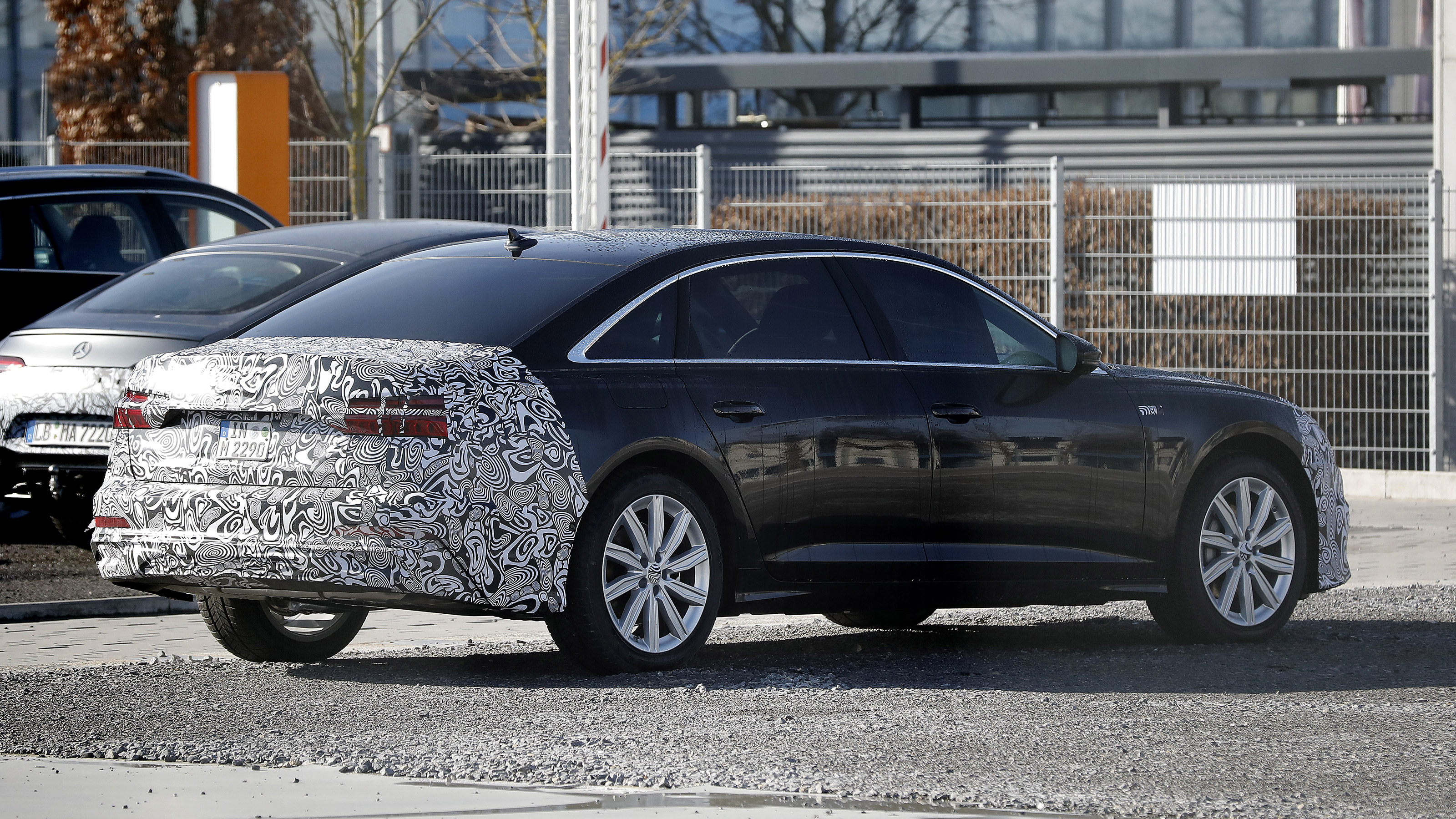 Audi A6 facelift - spyshot 8