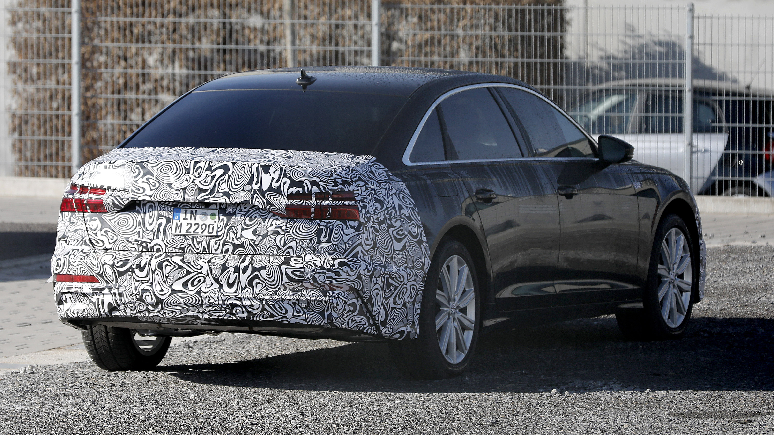 Audi A6 facelift - spyshot 2