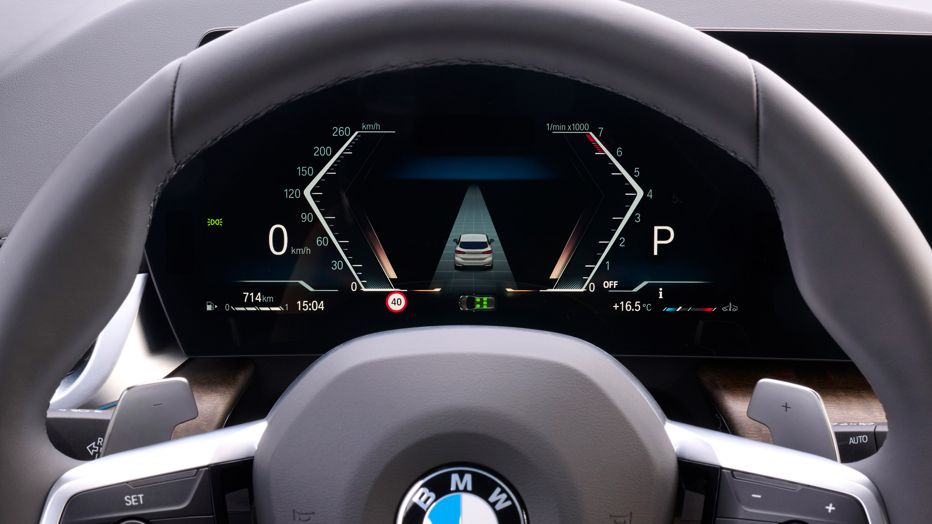 BMW 2 Series Active Tourer - dials