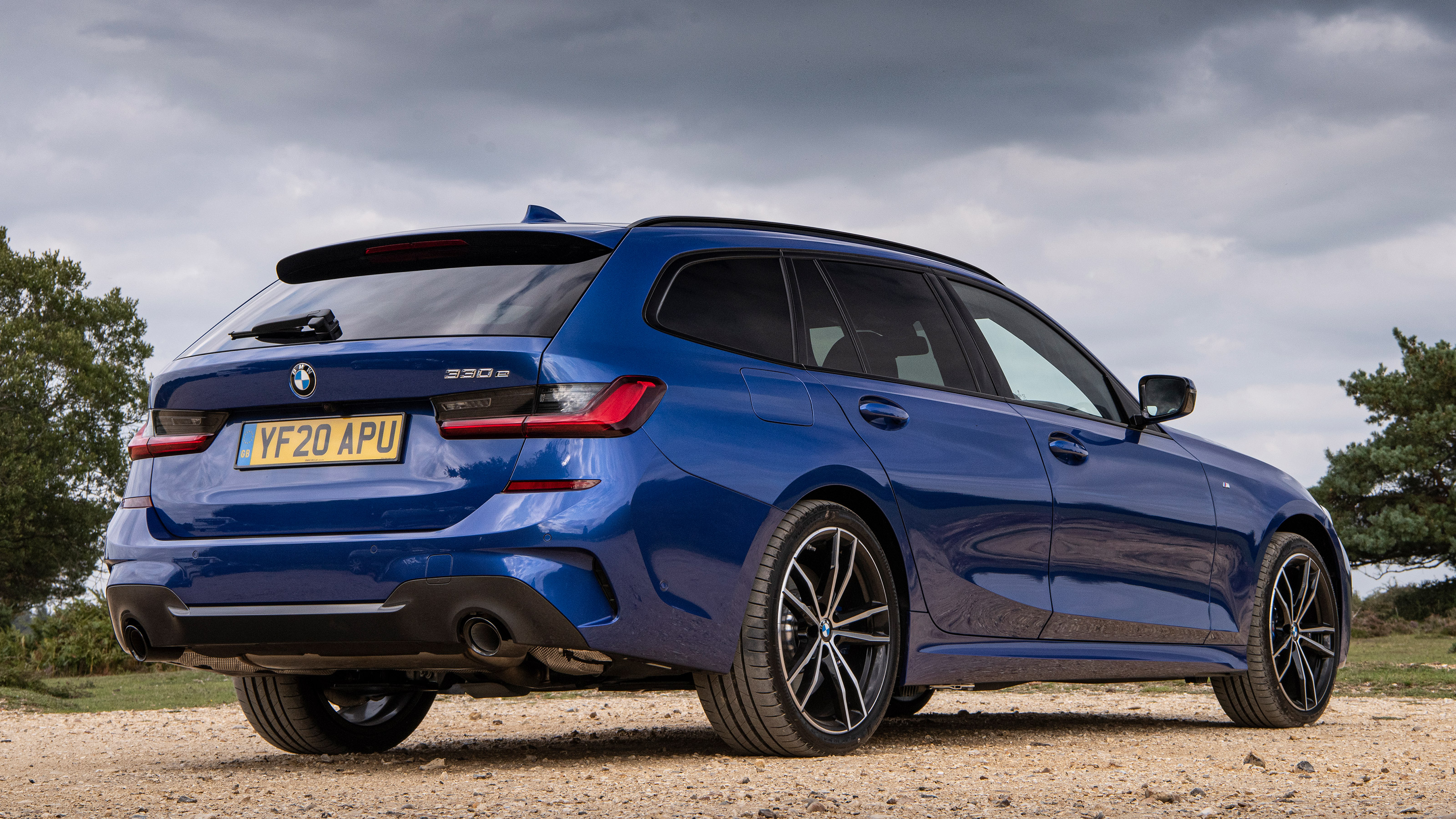 BMW 330e Touring - rear static
