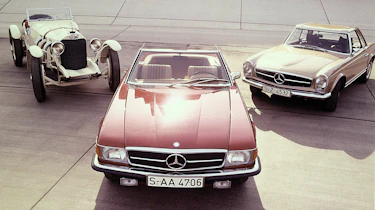 Best 1970s cars - Mercedes SL