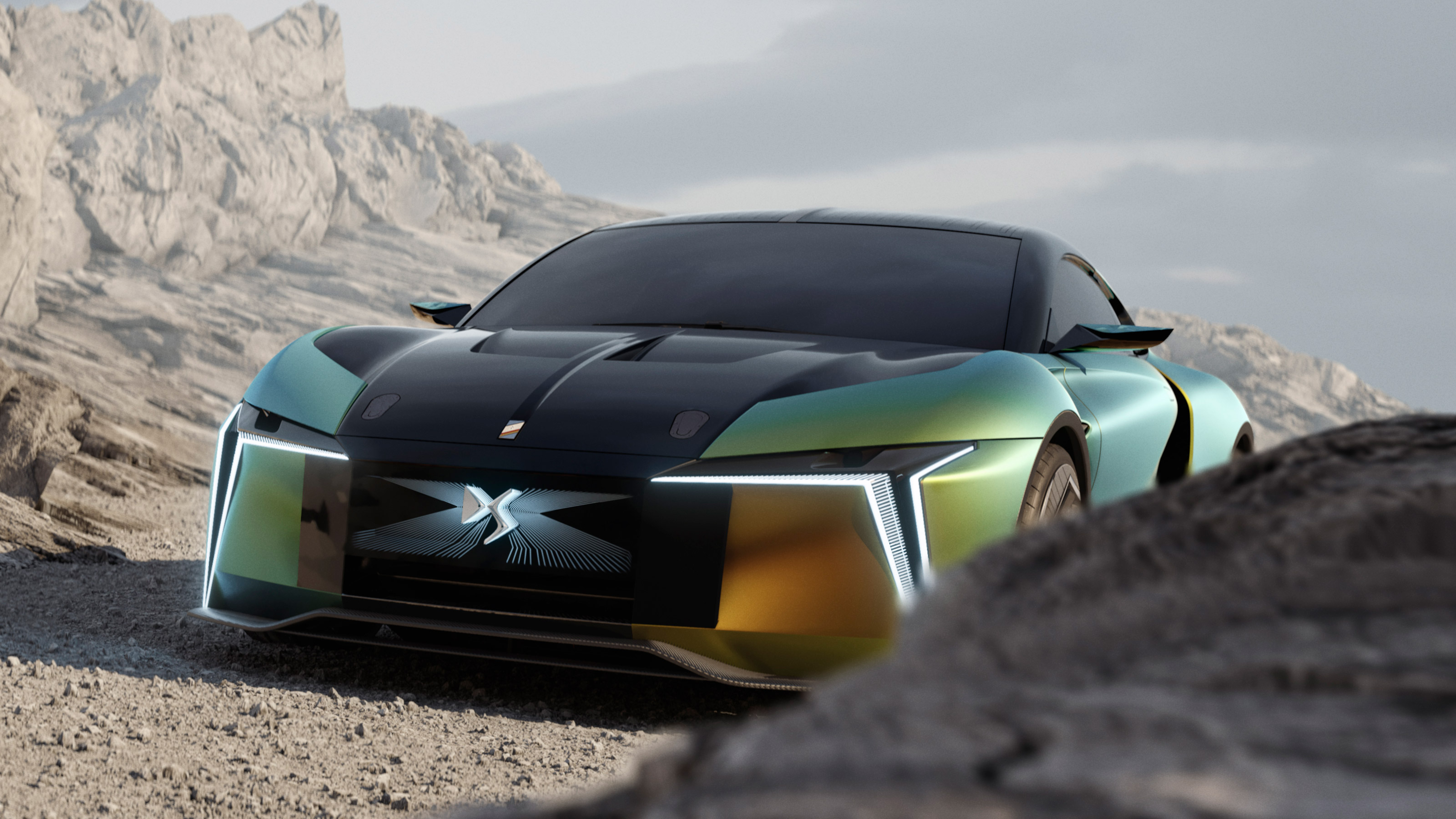 DS E-Tense Performance Prototype - front hidden