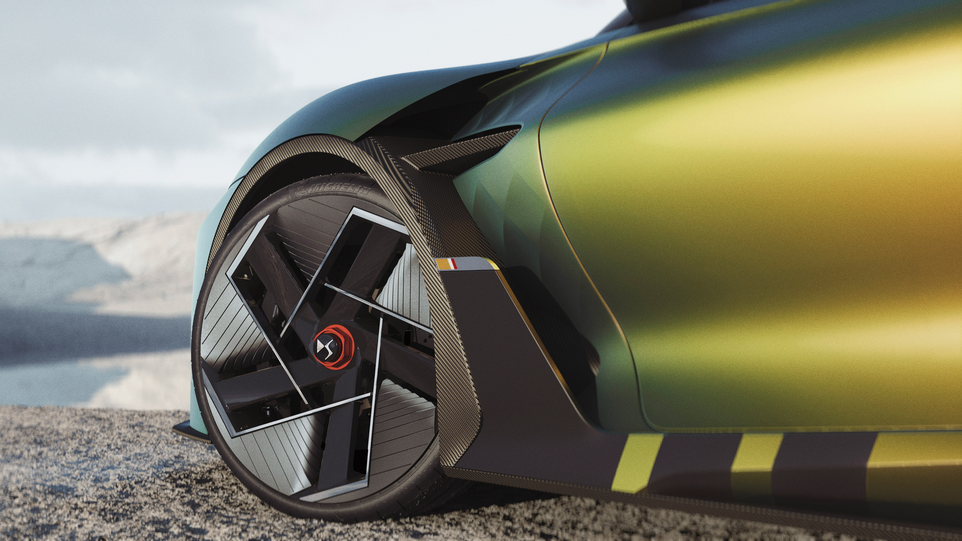 DS E-Tense Performance Prototype - wheel