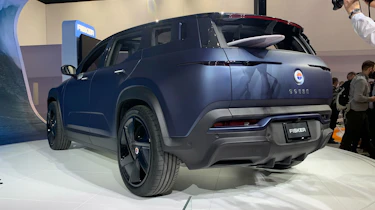 Fisker Ocean studio - rear