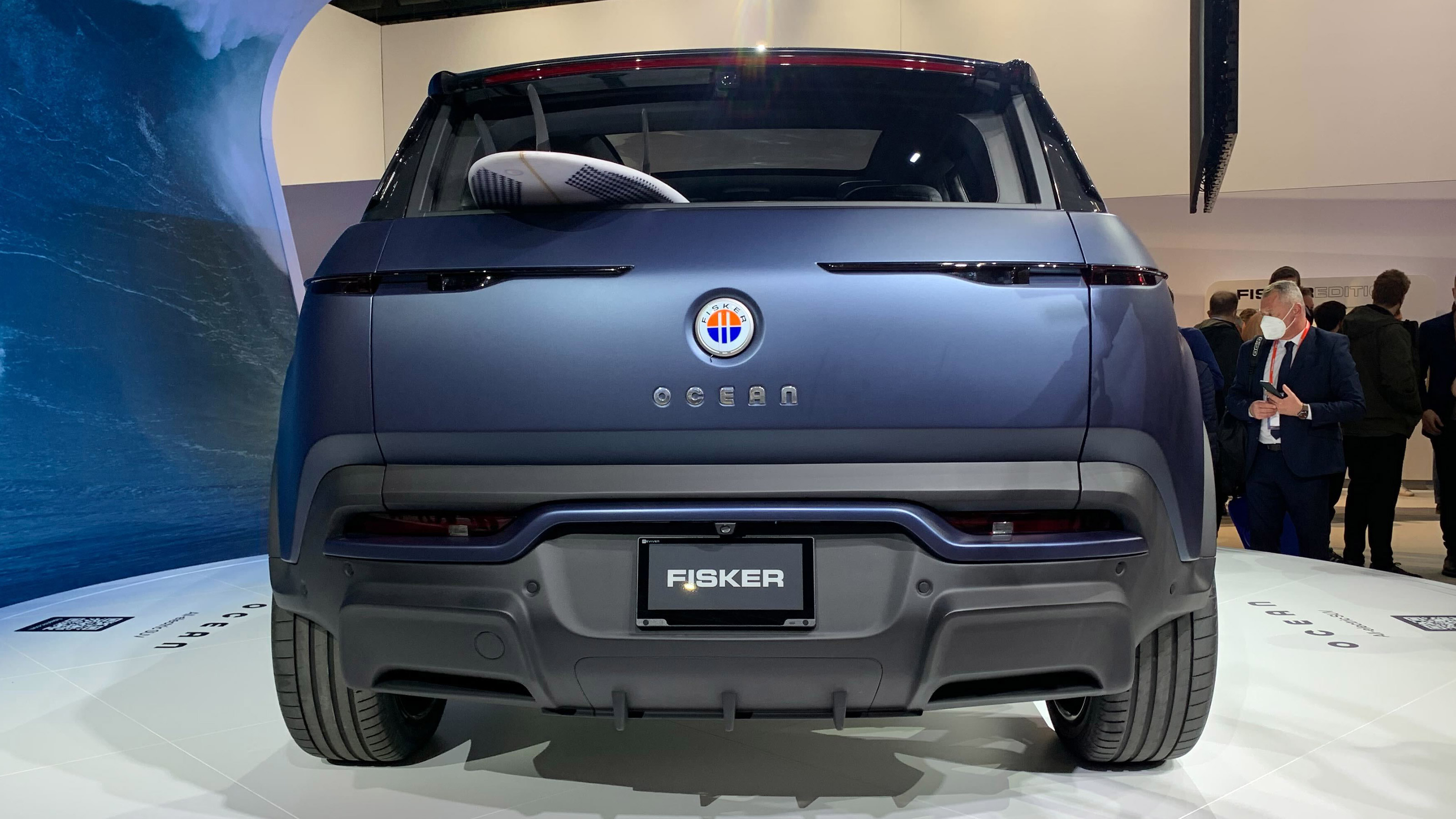 Fisker Ocean studio - full rear