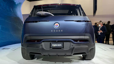 Fisker Ocean studio - full rear