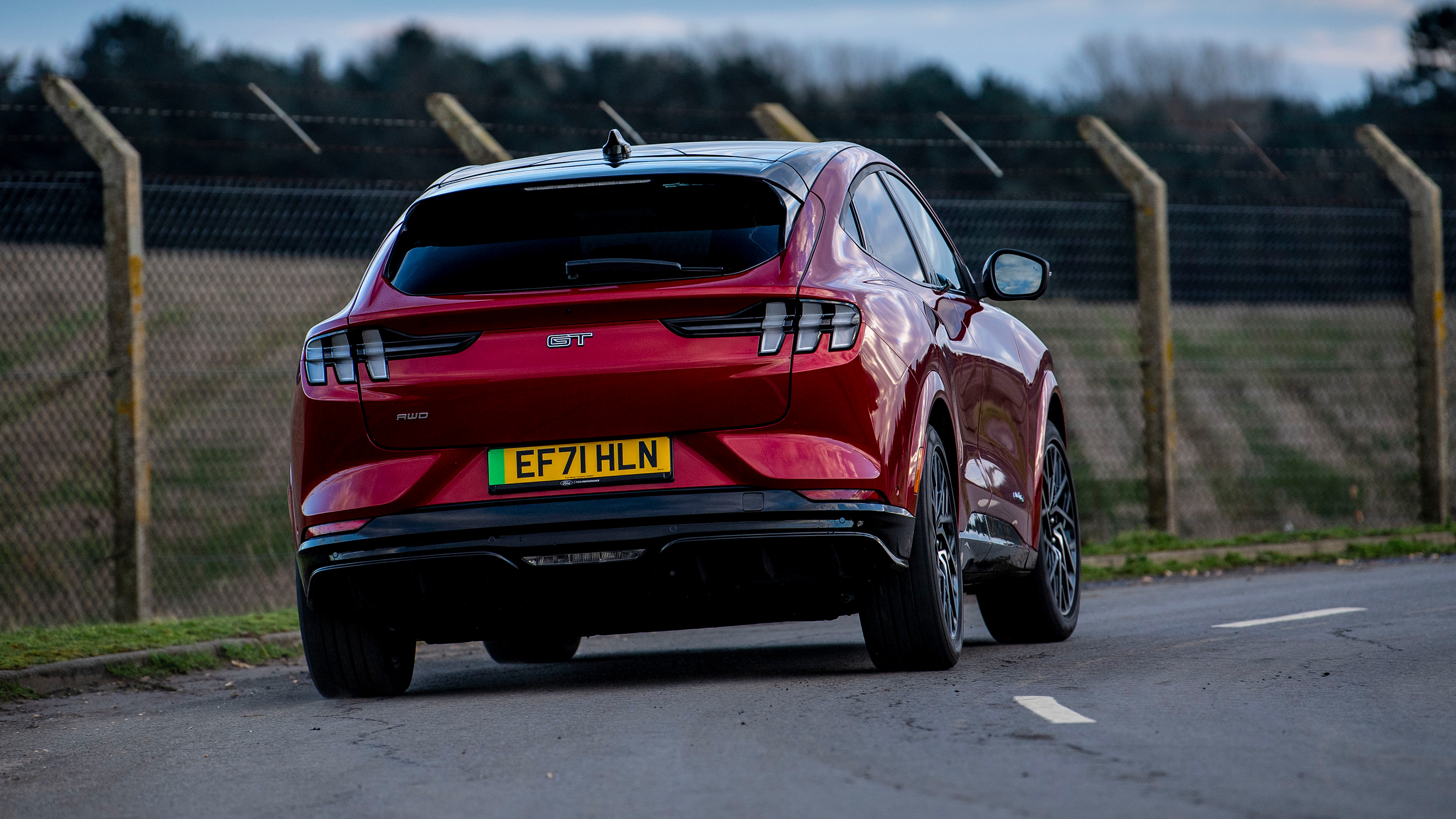 Ford Mustang Mach-E GT - rear cornering