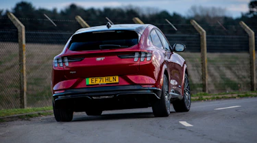 Ford Mustang Mach-E GT - rear cornering