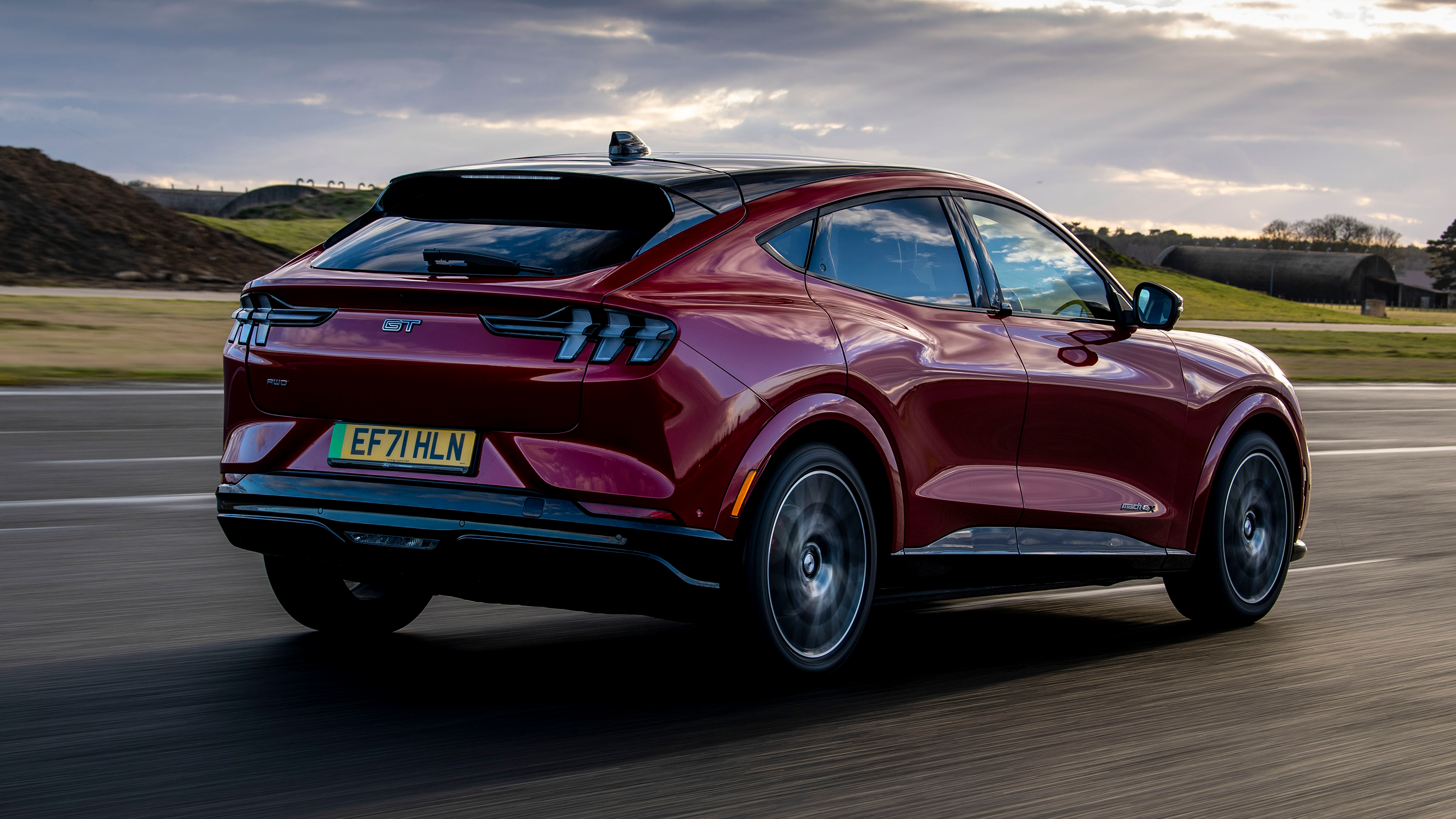 Ford Mustang Mach-E GT - rear tracking