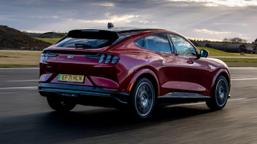 Ford Mustang Mach-E GT - rear tracking