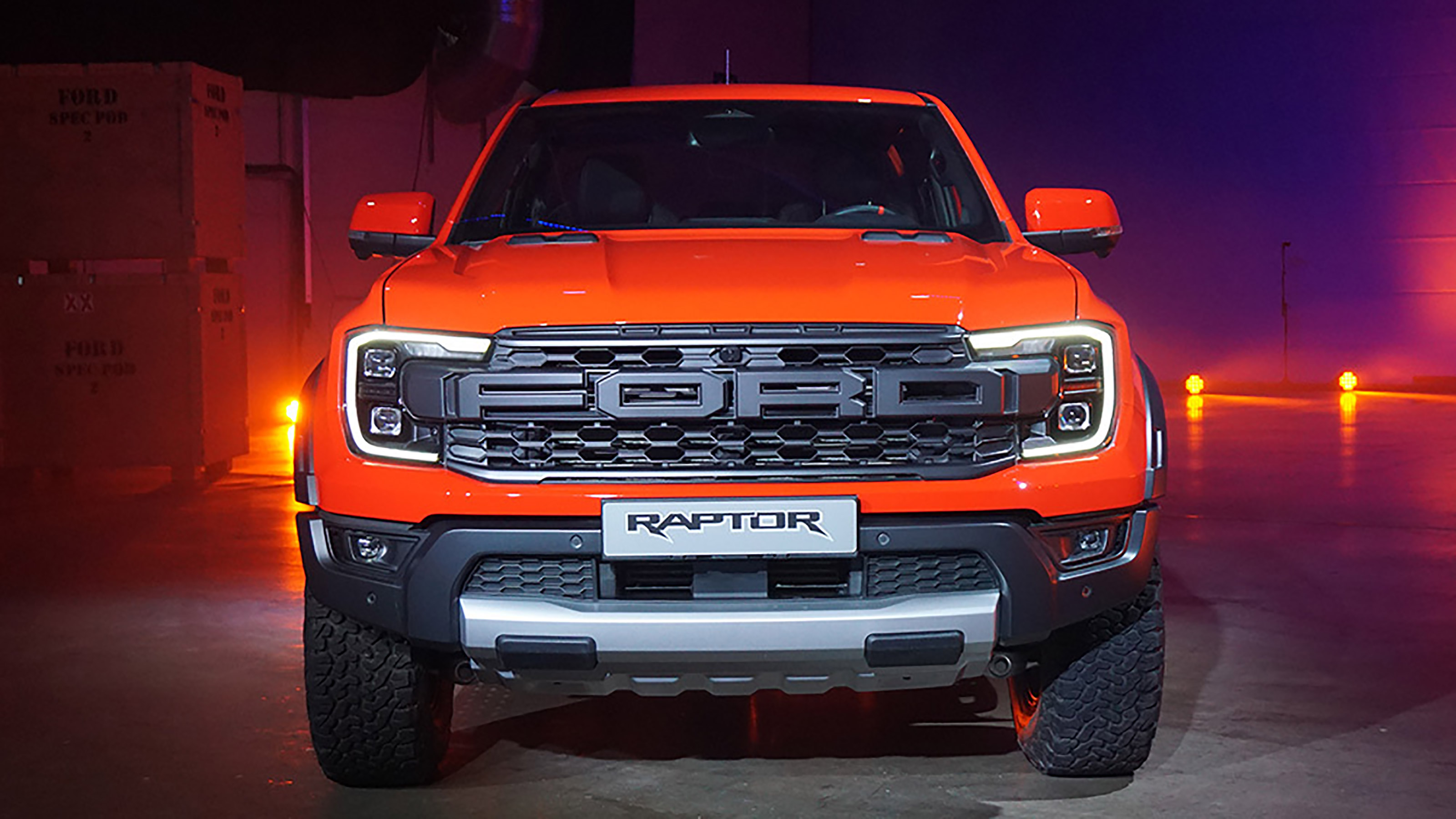 Ford Ranger Raptor - studio full front