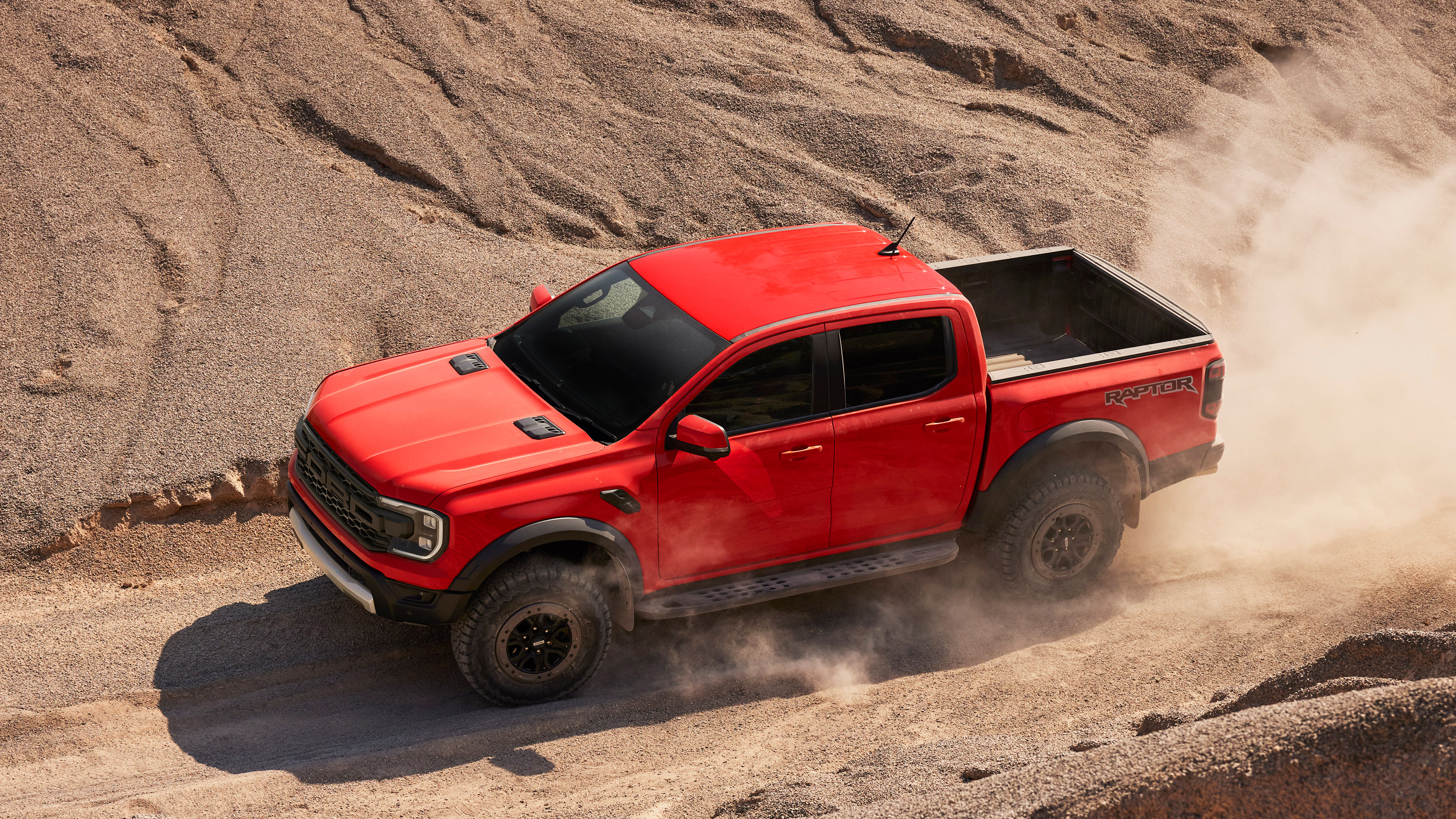 Ford Ranger Raptor - above