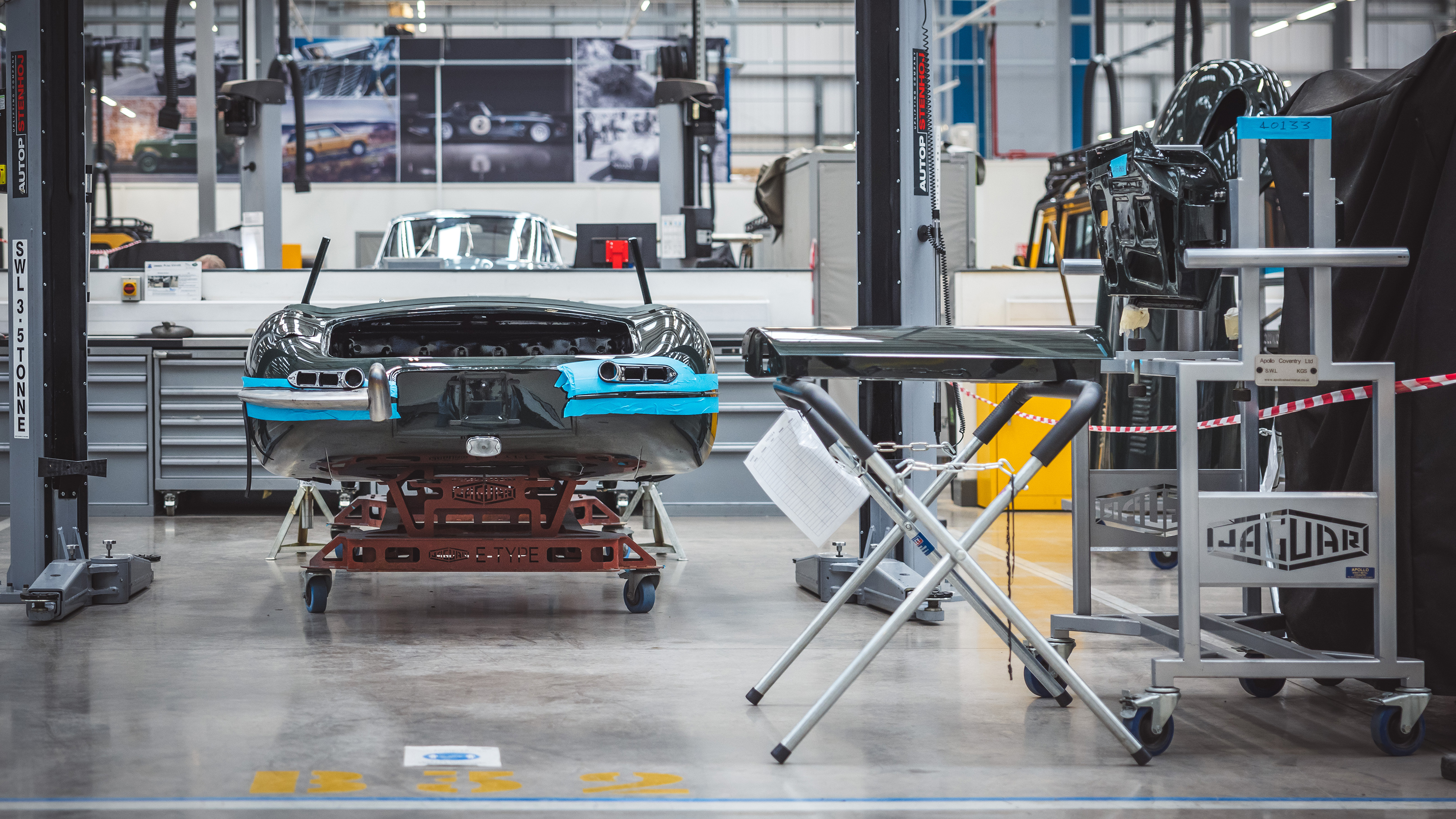Jaguar C-Type continuation - production
