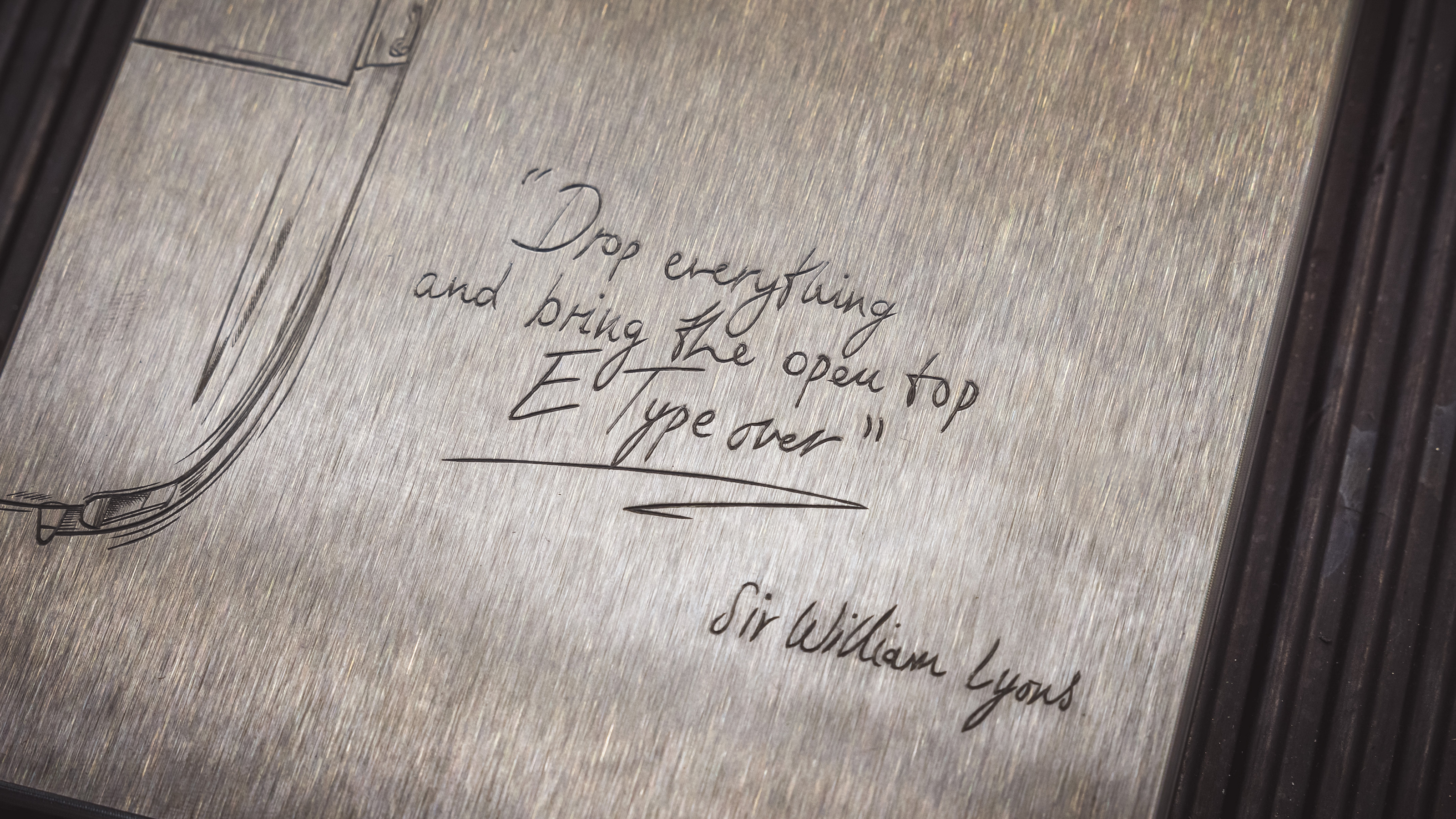 Jaguar C-Type continuation - Sir William Lyons quote