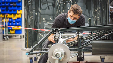 Jaguar C-Type continuation - production
