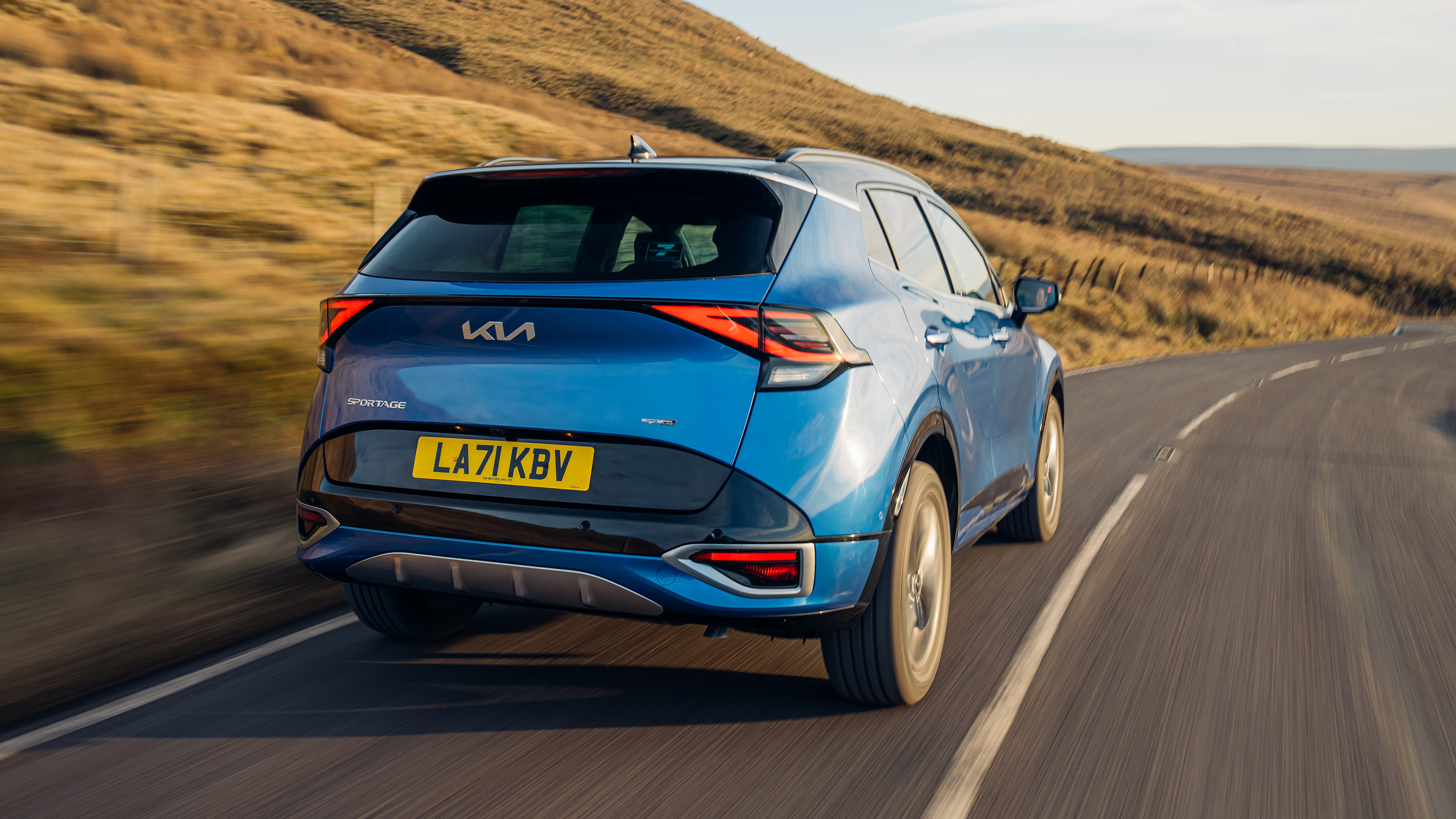 2022 Kia Sportage - rear tracking