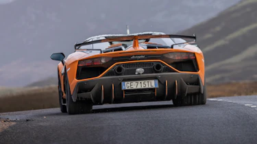 Lamborghini Aventador SVJ - rear action