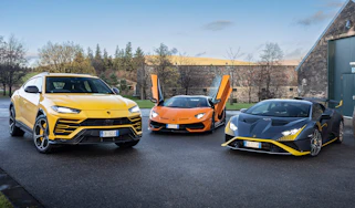 Lamborghini range