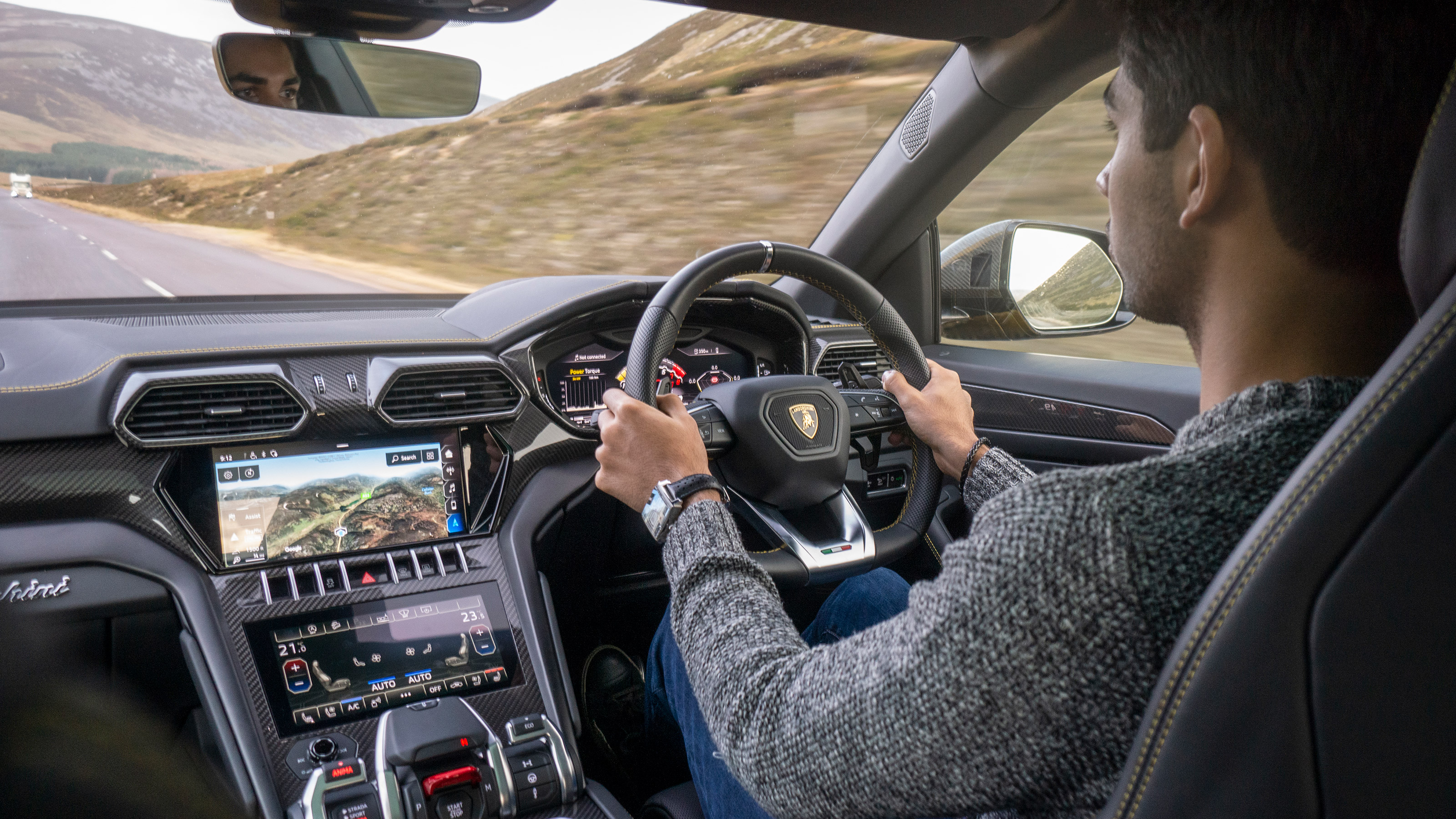 Lamborghini Urus - dash