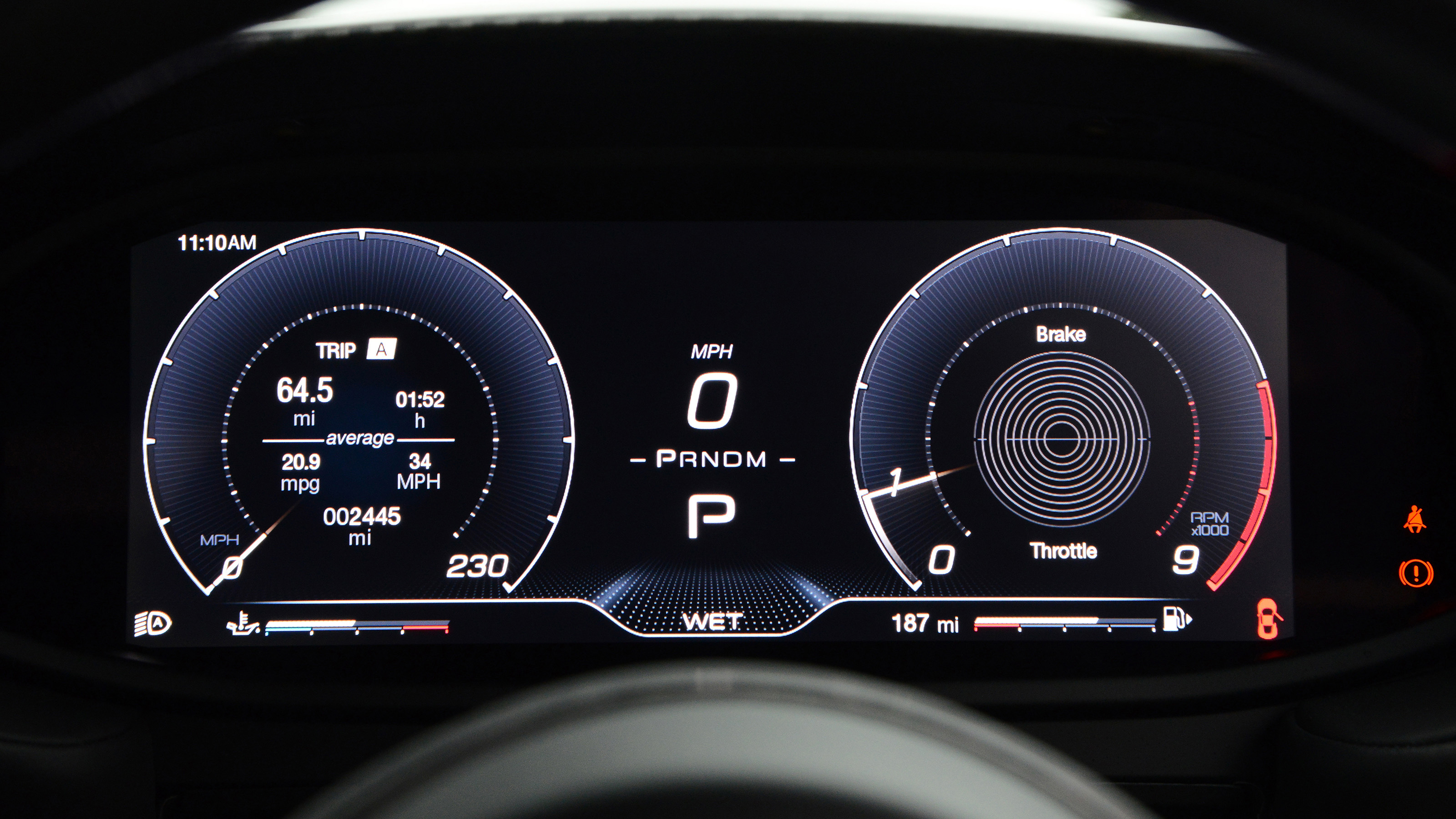 Maserati MC20 - dials