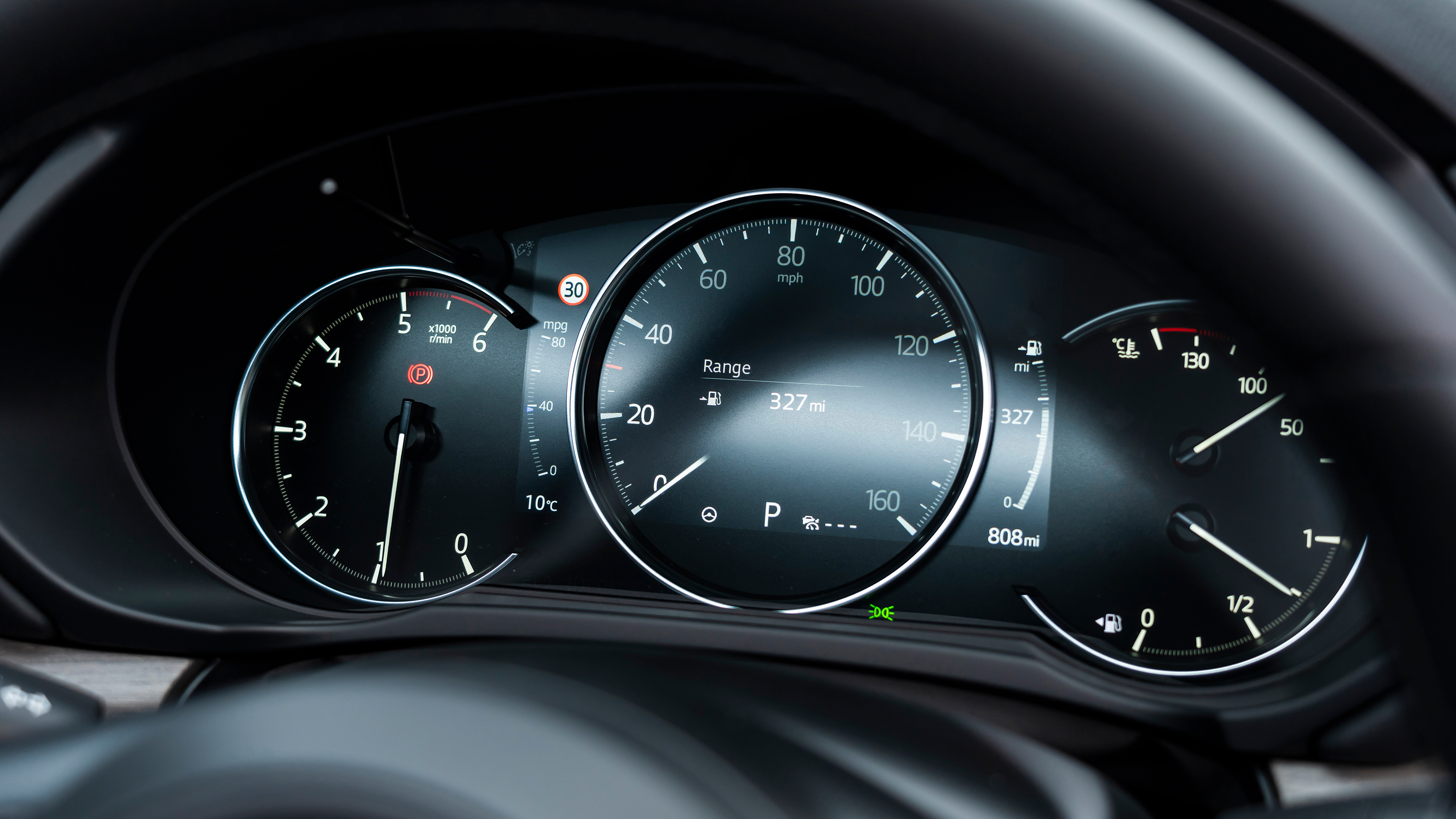 Mazda CX-5 automatic - dials