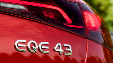 Mercedes-AMG EQE 43 - rear badge