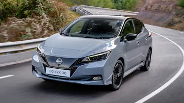 Nissan Leaf - front cornering