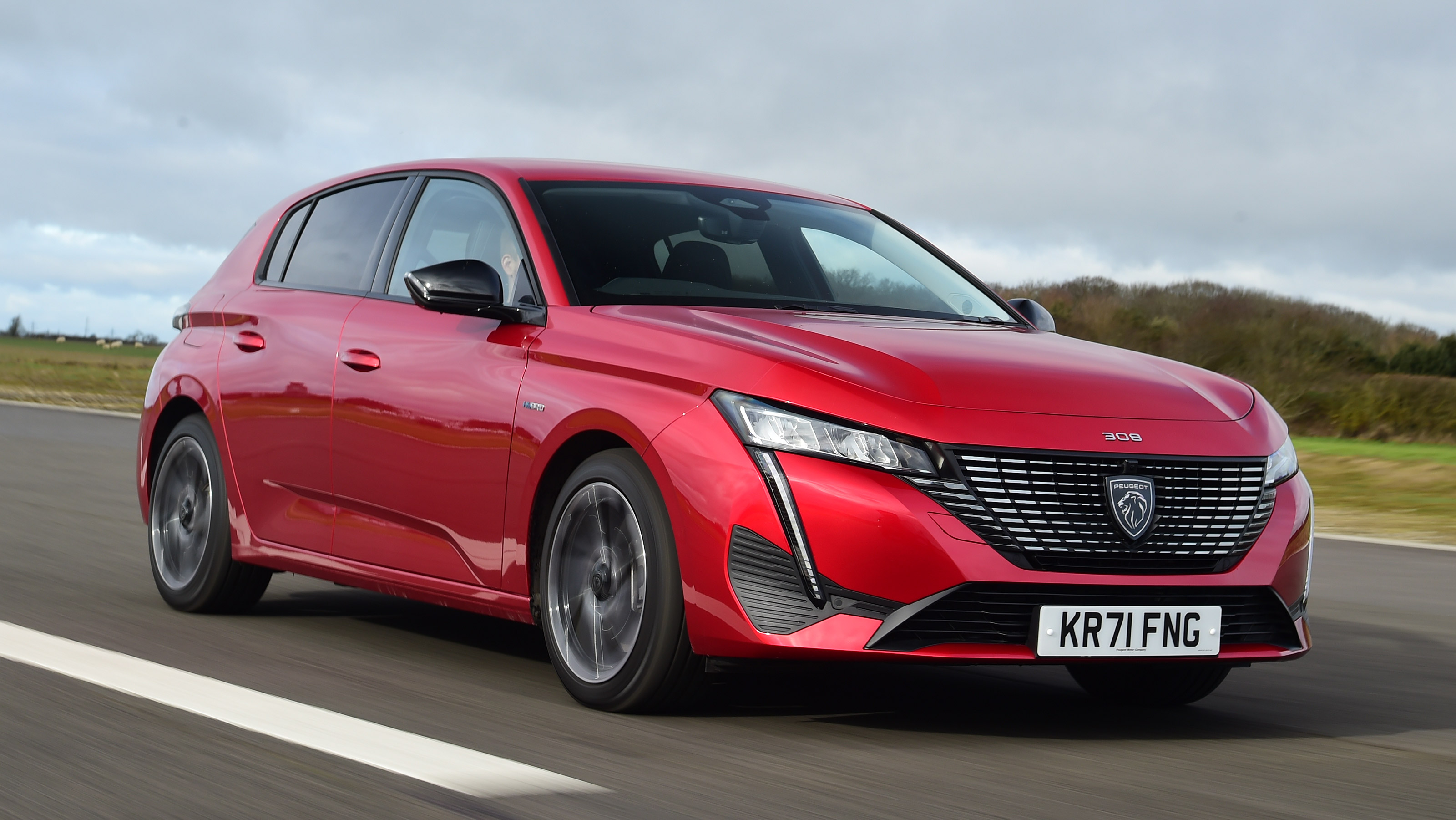Peugeot 308 - front tracking